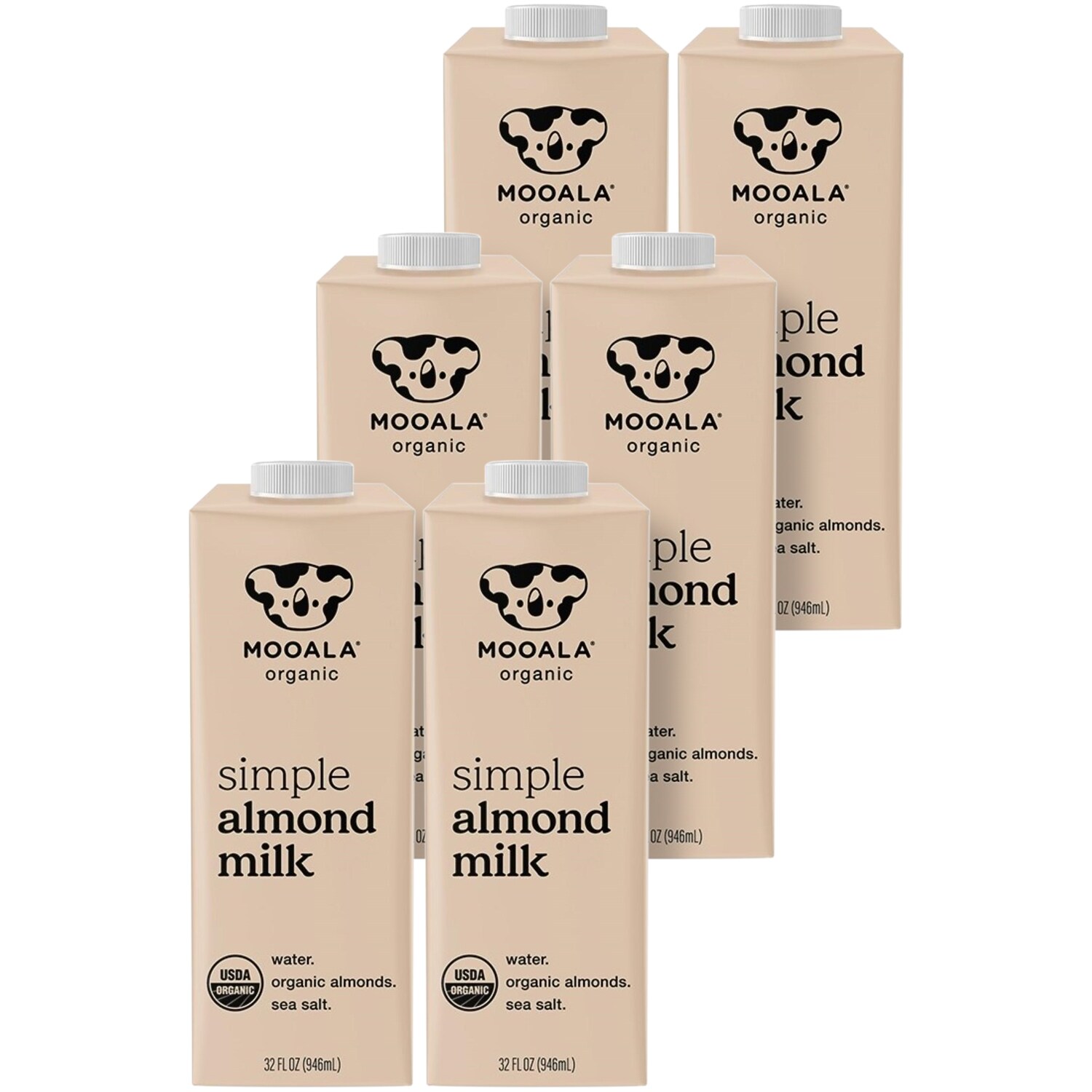 Mooala Organic Almondmilk, Cartons