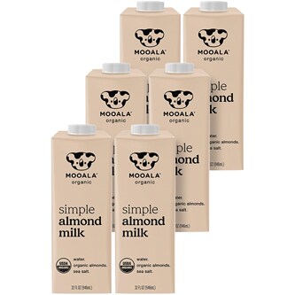 Mooala Organic Almondmilk, Cartons