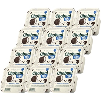 Chobani Flip Low-Fat Greek Yogurt, Cookies & Cream