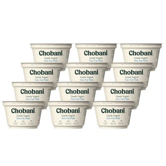 Chobani  Non-Fat Greek Yogurt, Original Plain