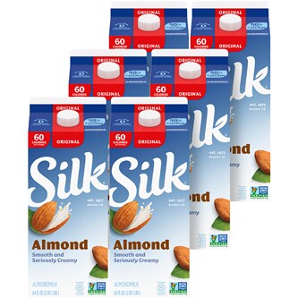 Silk Almondmilk, Original, Cartons