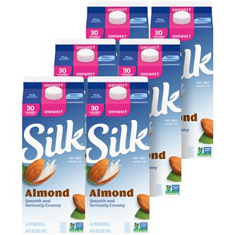 Silk Almondmilk, Vanilla, Cartons