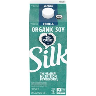 Silk Soymilk, Vanilla, Carton