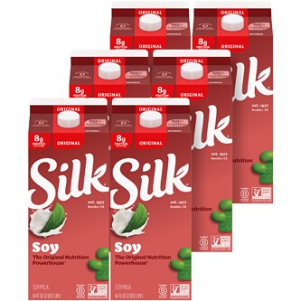 Silk Soymilk, Original, Cartons