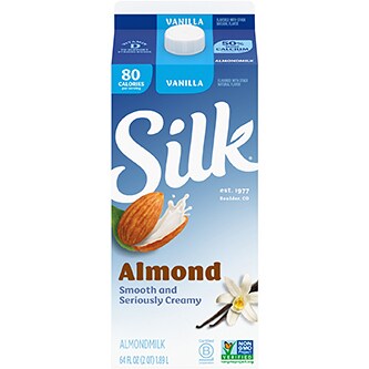 Silk Almondmilk, Vanilla, Carton