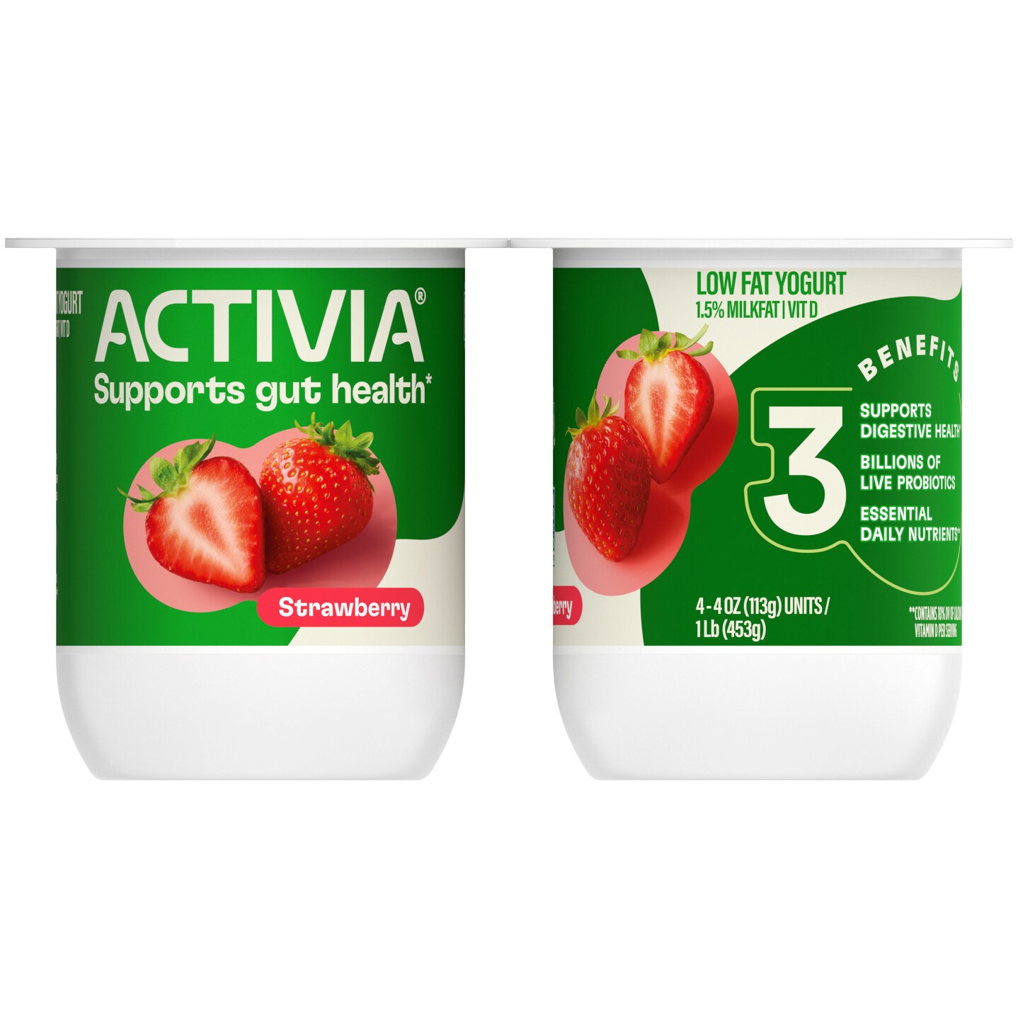 Activia Yogurt, Strawberry