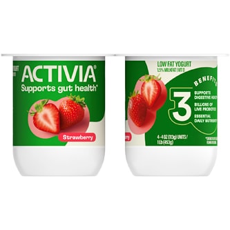 Activia Yogurt, Strawberry