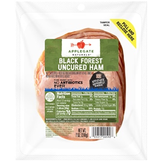Applegate Naturals Uncured Black Forest Ham
