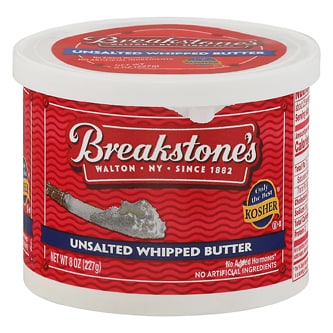 Breakstone's All Natural Unsalted Whipped Butter