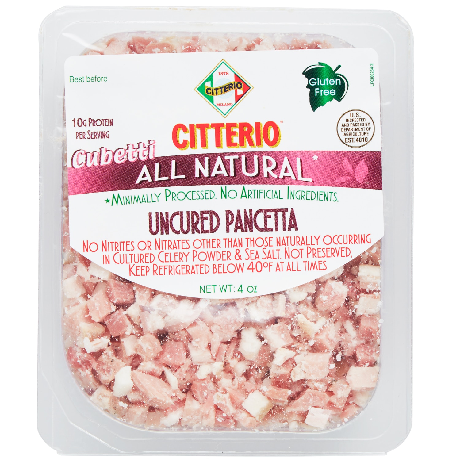 Citterio Cubetti Pancetta