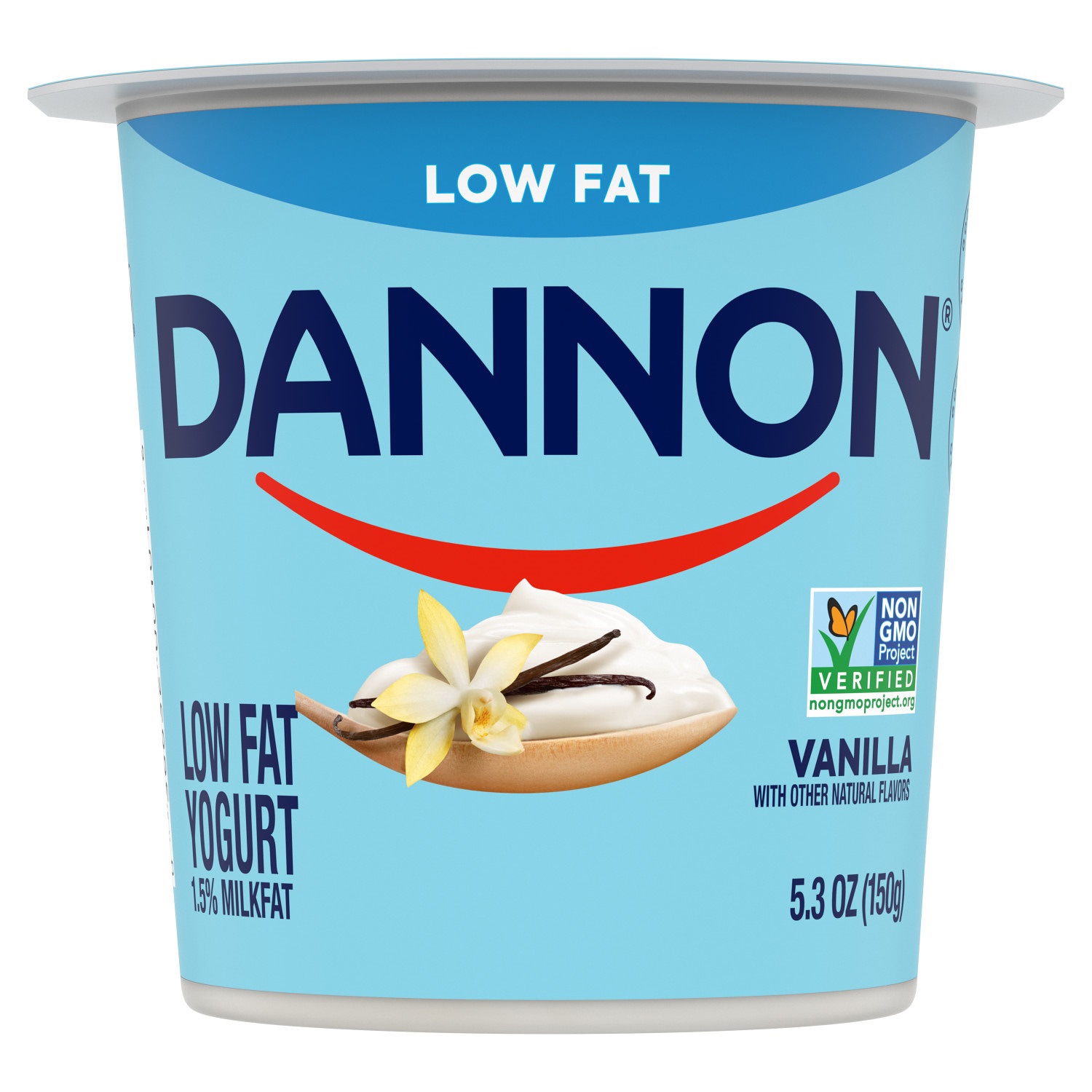 Dannon Lowfat Yogurt, Vanilla