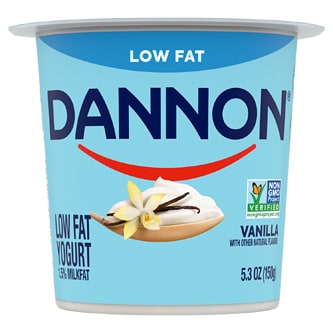 Dannon Lowfat Yogurt, Vanilla