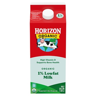 Horizon Organic 1% Milk, Carton