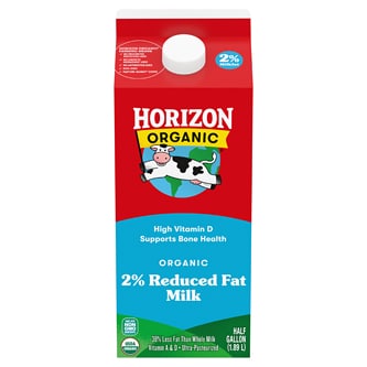 Horizon Organic 2% Milk, Carton