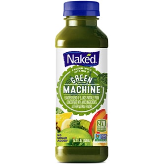 Naked Juice 100% Juice Smoothie, Green Machine, Plastic Bottle