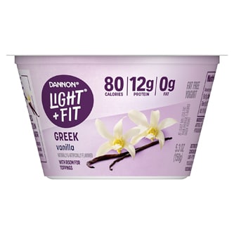 Light N Fit Nonfat Greek Yogurt, Vanilla
