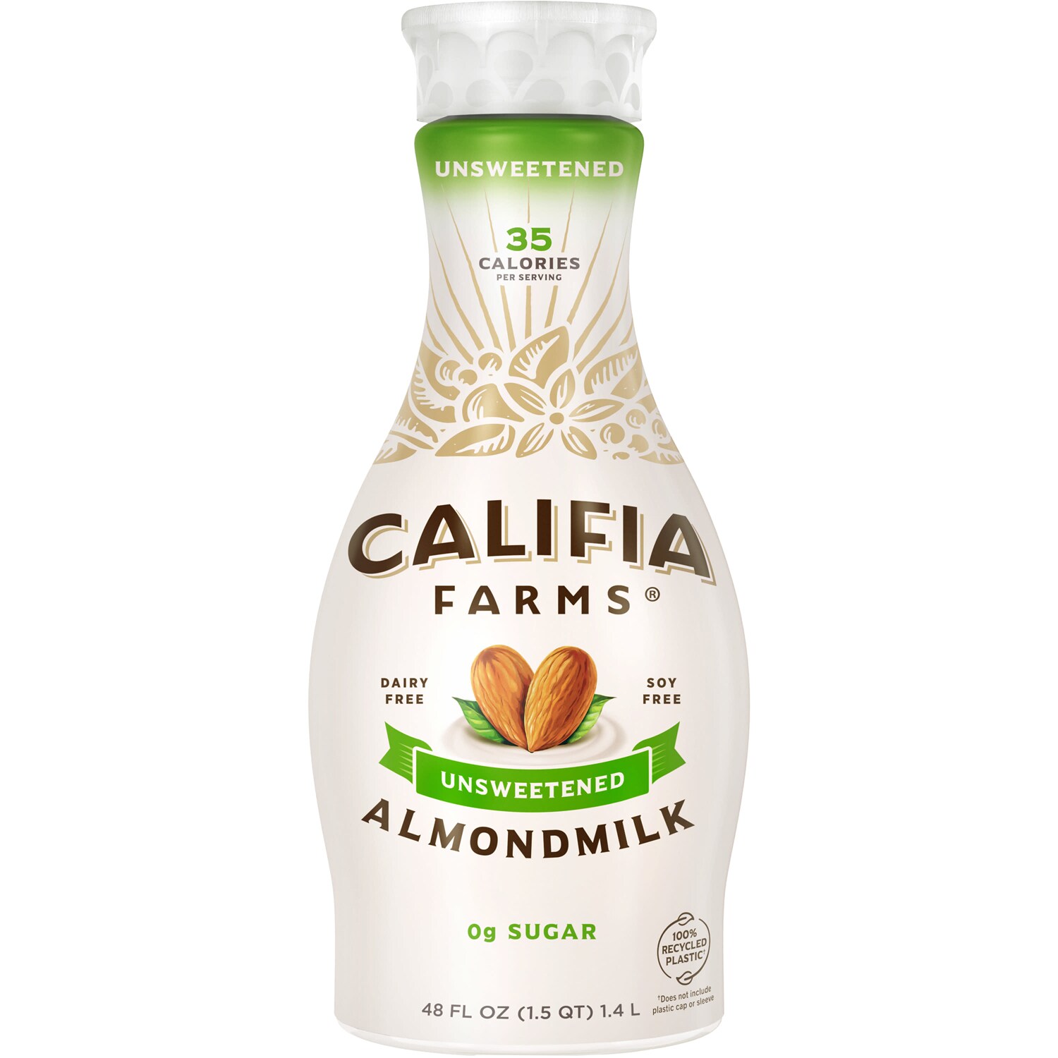 Califia Farms Almondmilk, Unsweetened, Plastic Bottle