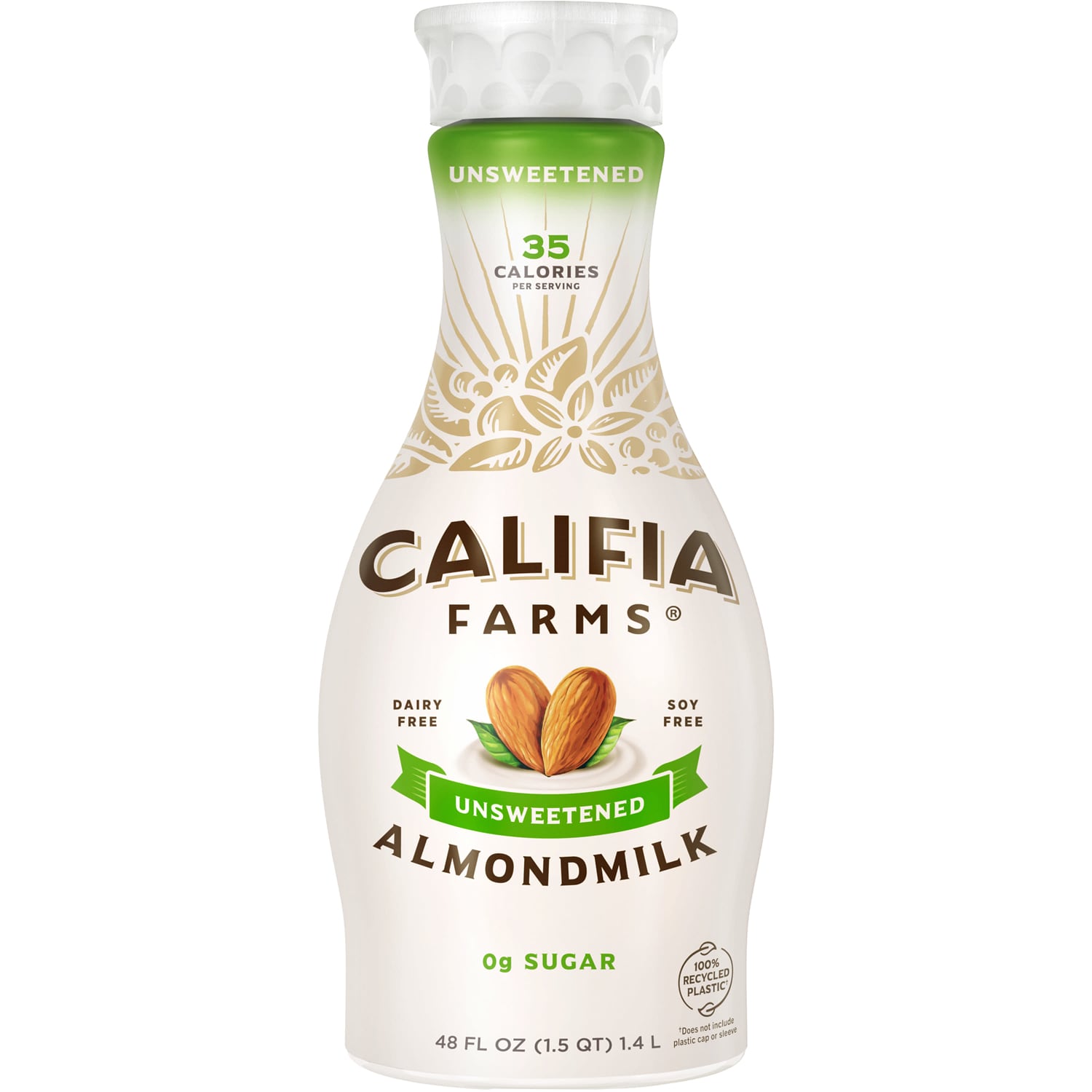 Califia Farms Almondmilk, Unsweetened, Plastic Bottle