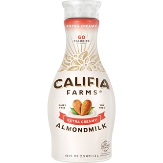 Califia Farms Extra Creamy Almond Milk, Original, Plastic Bottle