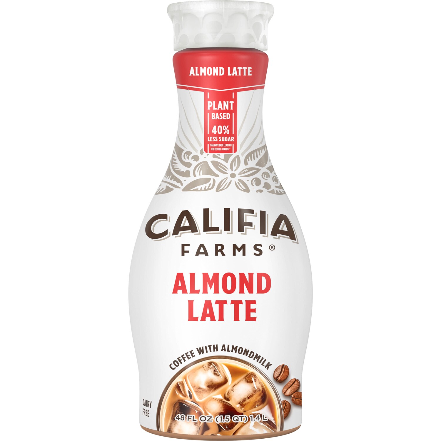 Califia Farms Cold Brew Coffee with Almondmilk, Double Espresso, Plastic Bottle