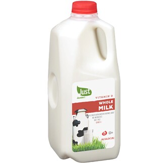 Just FreshDirect Whole Milk, Plastic Bottle