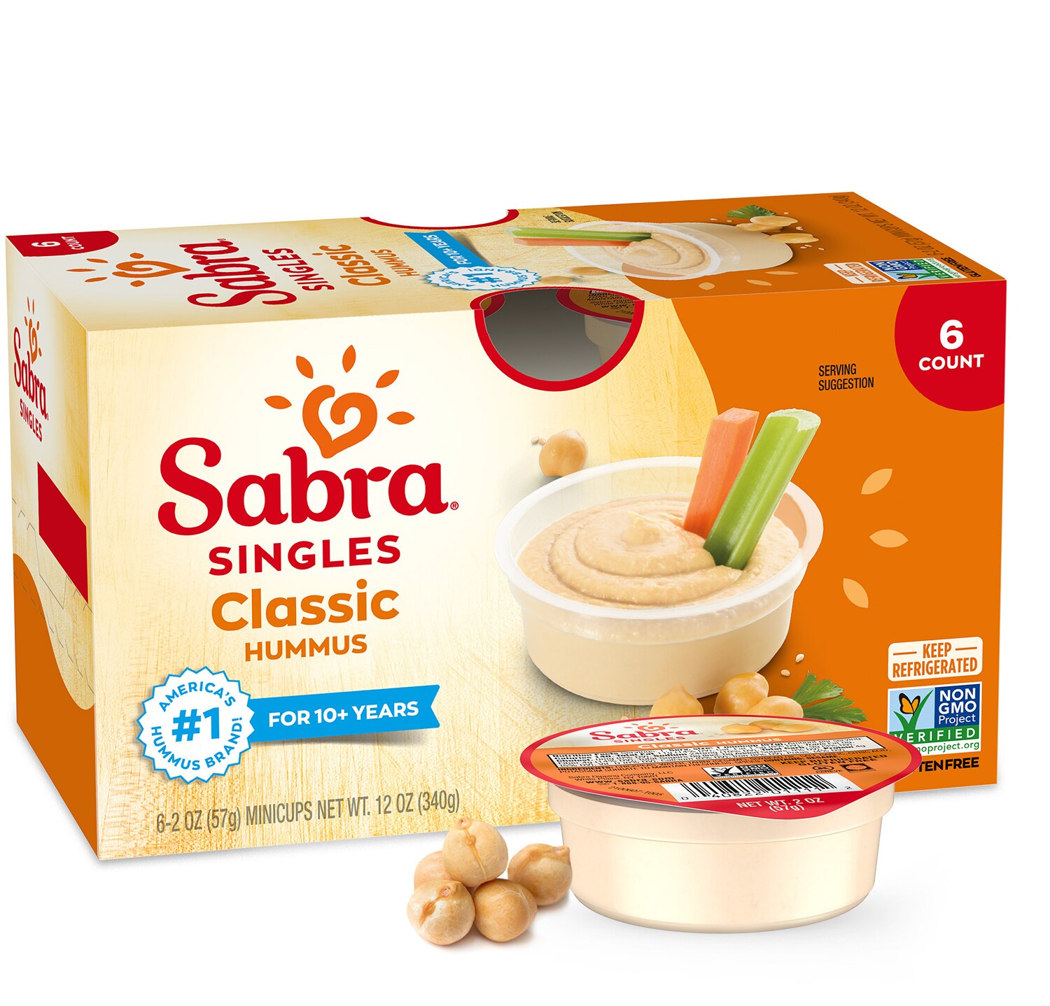 Sabra Hummus Singles, Classic