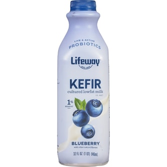 Lifeway Low-Fat Kefir, Blueberry