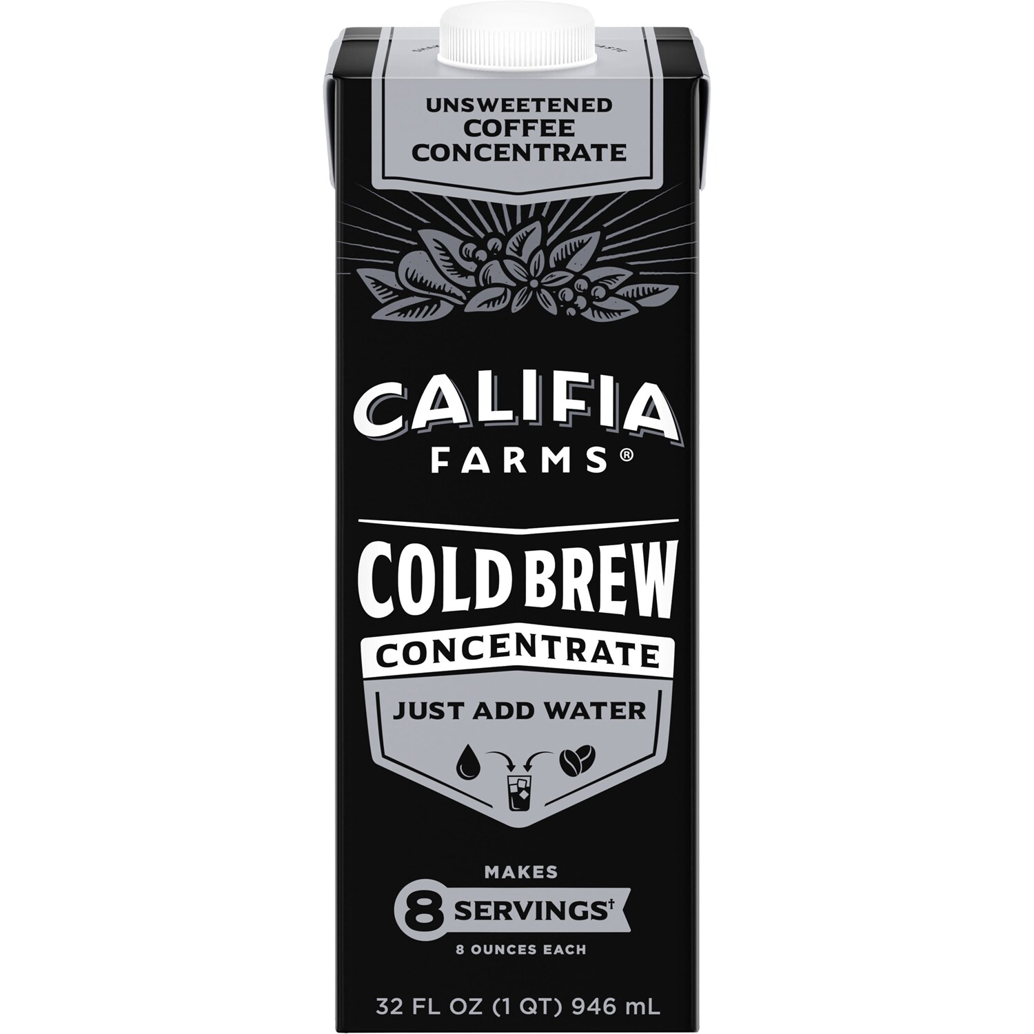 Califia Farms Cold Brew Coffee Concentrate, Carton