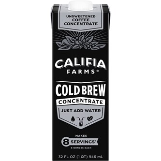 Califia Farms Cold Brew Coffee Concentrate, Carton