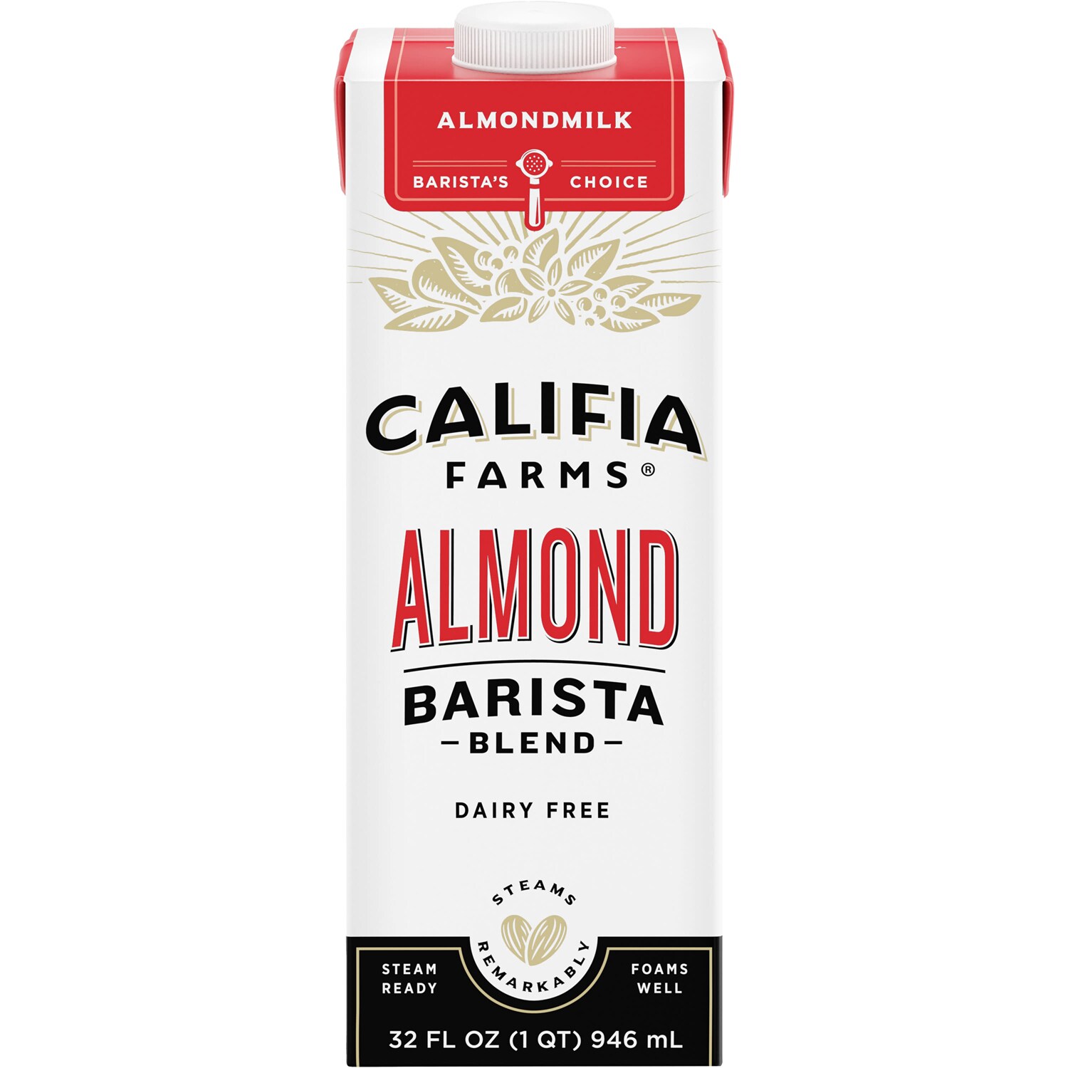 Califia Farms Almondmilk, Barista Blend, Carton