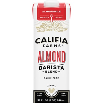 Califia Farms Almondmilk, Barista Blend, Carton