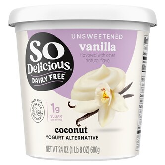So Delicious Dairy Free Coconutmilk Yogurt Alternative, Unsweetened Vanilla
