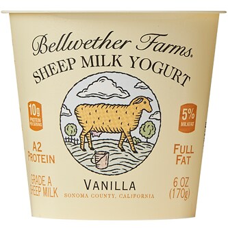 Bellwether Farms Sheep Milk Yogurt, Vanilla
