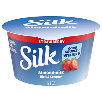 Silk Almond Dairy-Free Yogurt Alternative, Strawberry