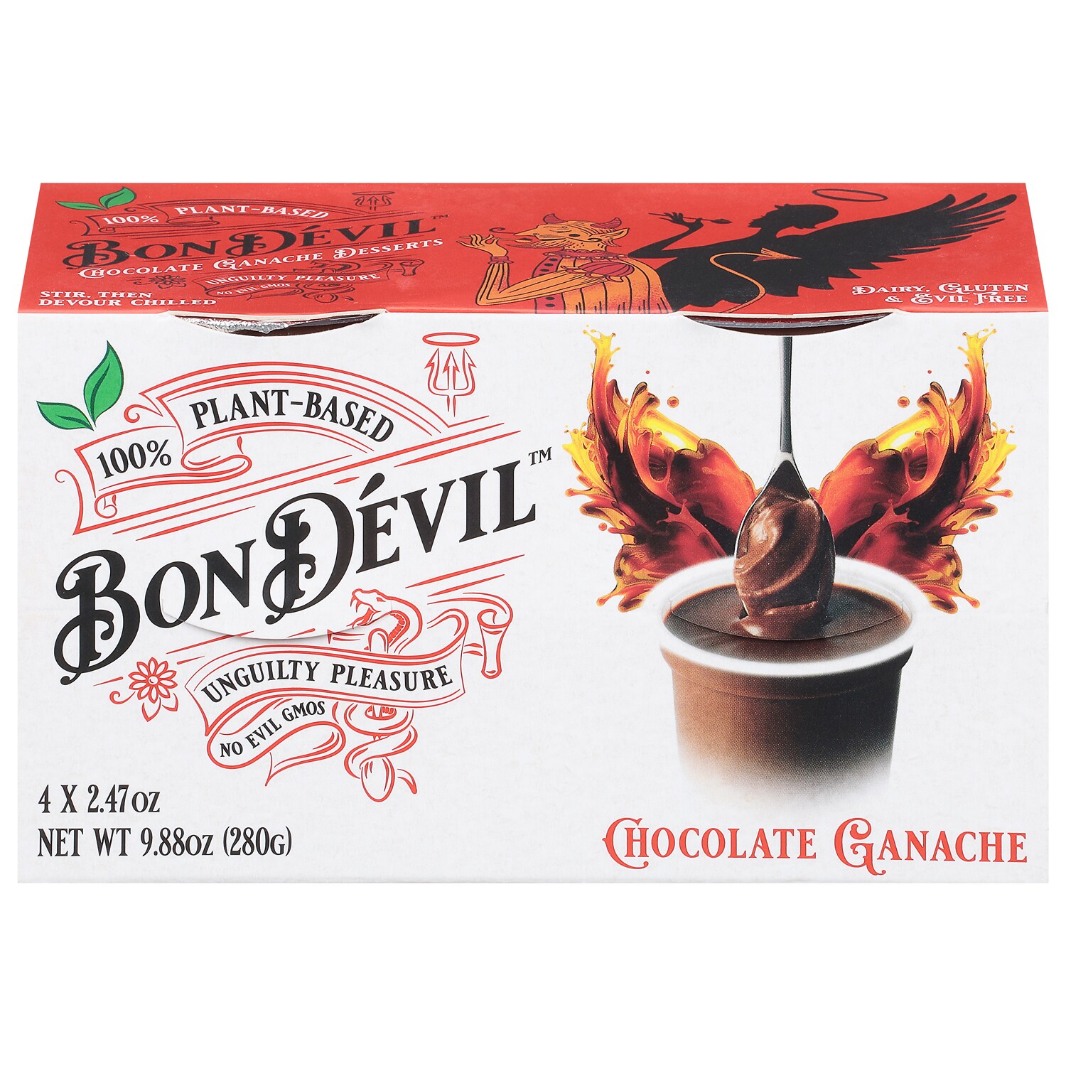 Bon Dévil Plant-Based Chocolate Ganache