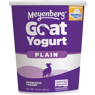 Meyenberg Probiotic Goat Yogurt, Plain