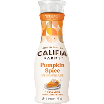 Califia Farms Almondmilk Creamer, Pumpkin Spice