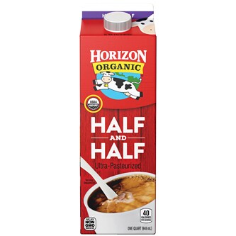 Horizon Organic Half & Half, Ultra-Pasteurized 