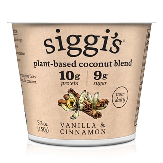 Siggi's Plant-Based Coconut Blend Yogurt, Vanilla & Cinnamon