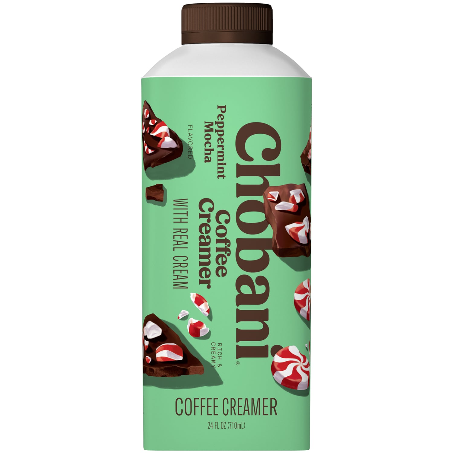 Chobani Coffee Creamer, Peppermint Mocha