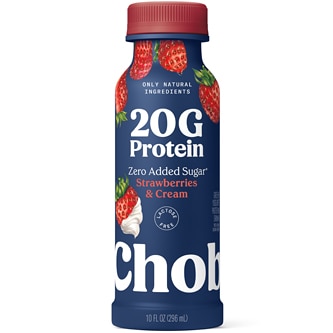 Chobani 20g Protein Greek Yogurt Drink, Strawberries & Cream