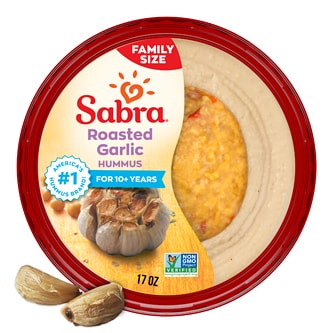 Sabra Hummus, Roasted Garlic, Family Size