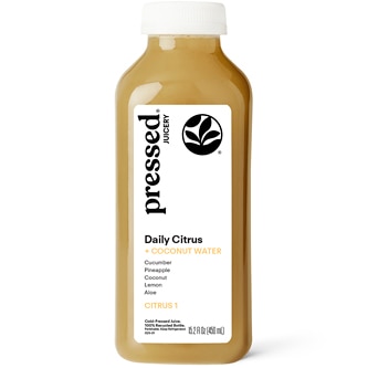 Pressed Juicery Cold-Pressed Juice, Citrus 1, Plastic Bottle