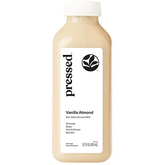 Pressed Juicery Flavored Beverage, Vanilla Almond, Plastic Bottle