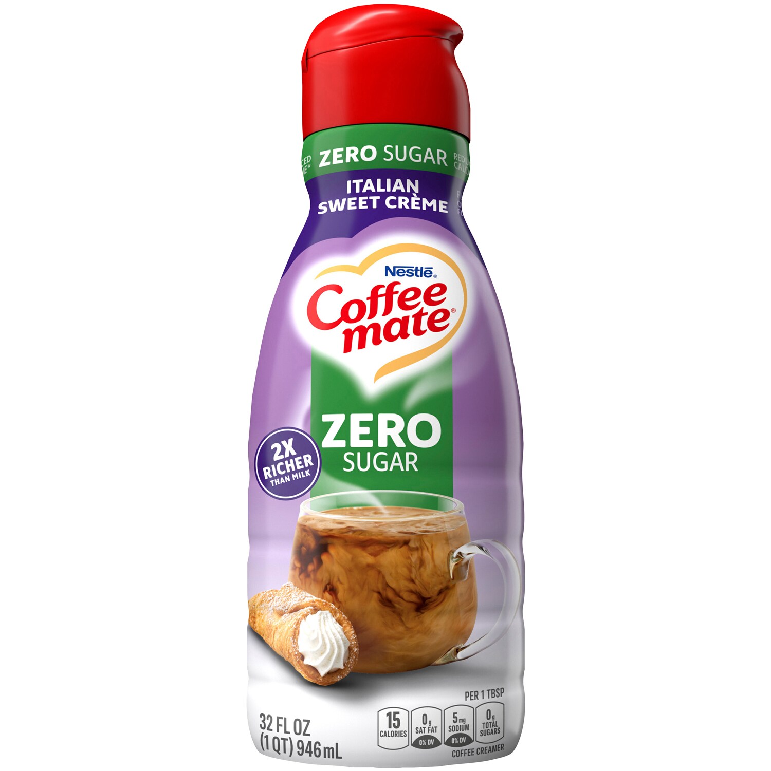 Coffee-Mate Sugar Free Creamer, Italian Sweet Crème