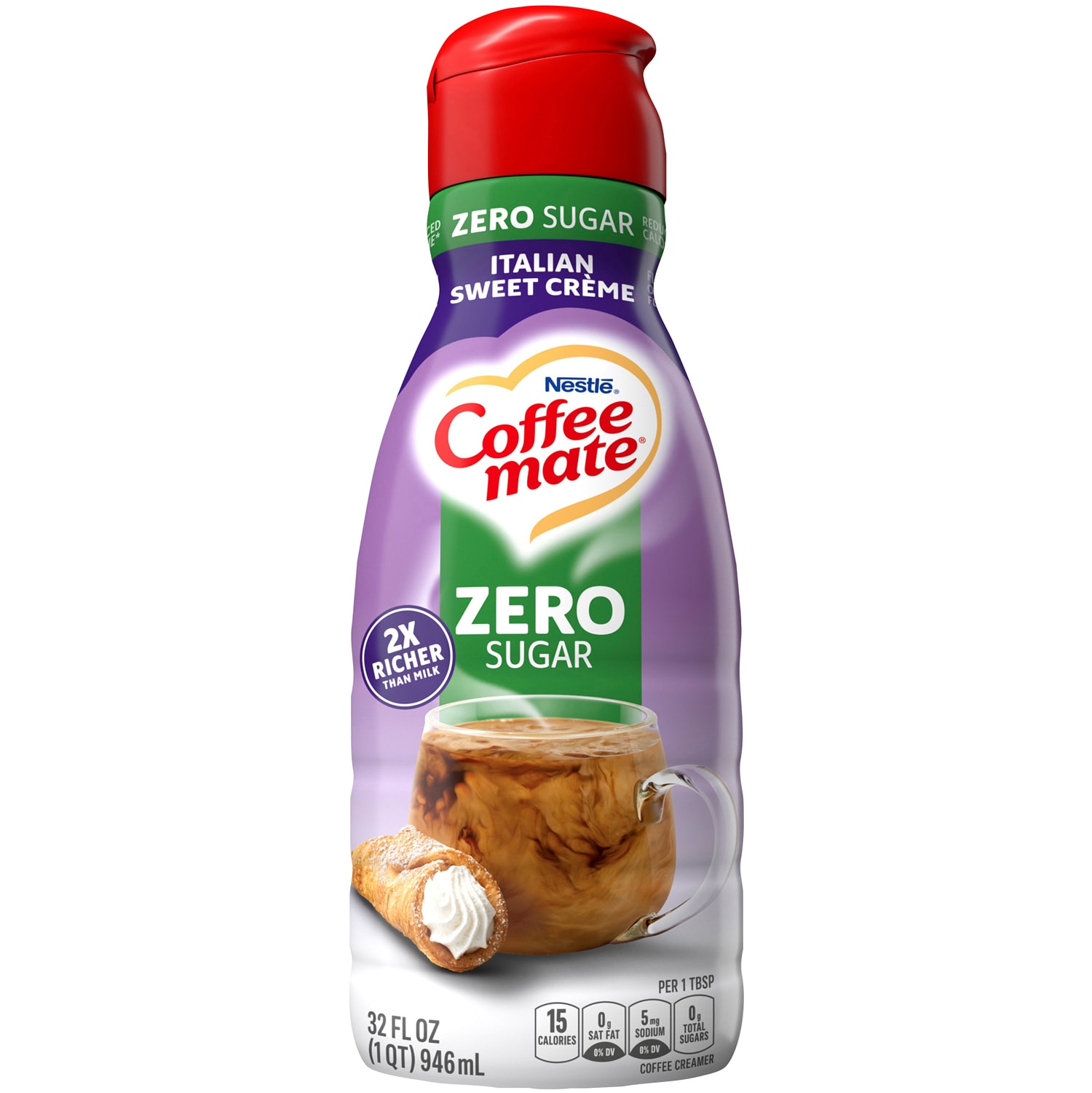 Coffee-Mate Sugar Free Creamer, Italian Sweet Crème