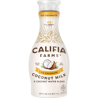 Califia Farms Go Coconuts Coconut Milk & Coconut Water Blend, Plastic Bottle