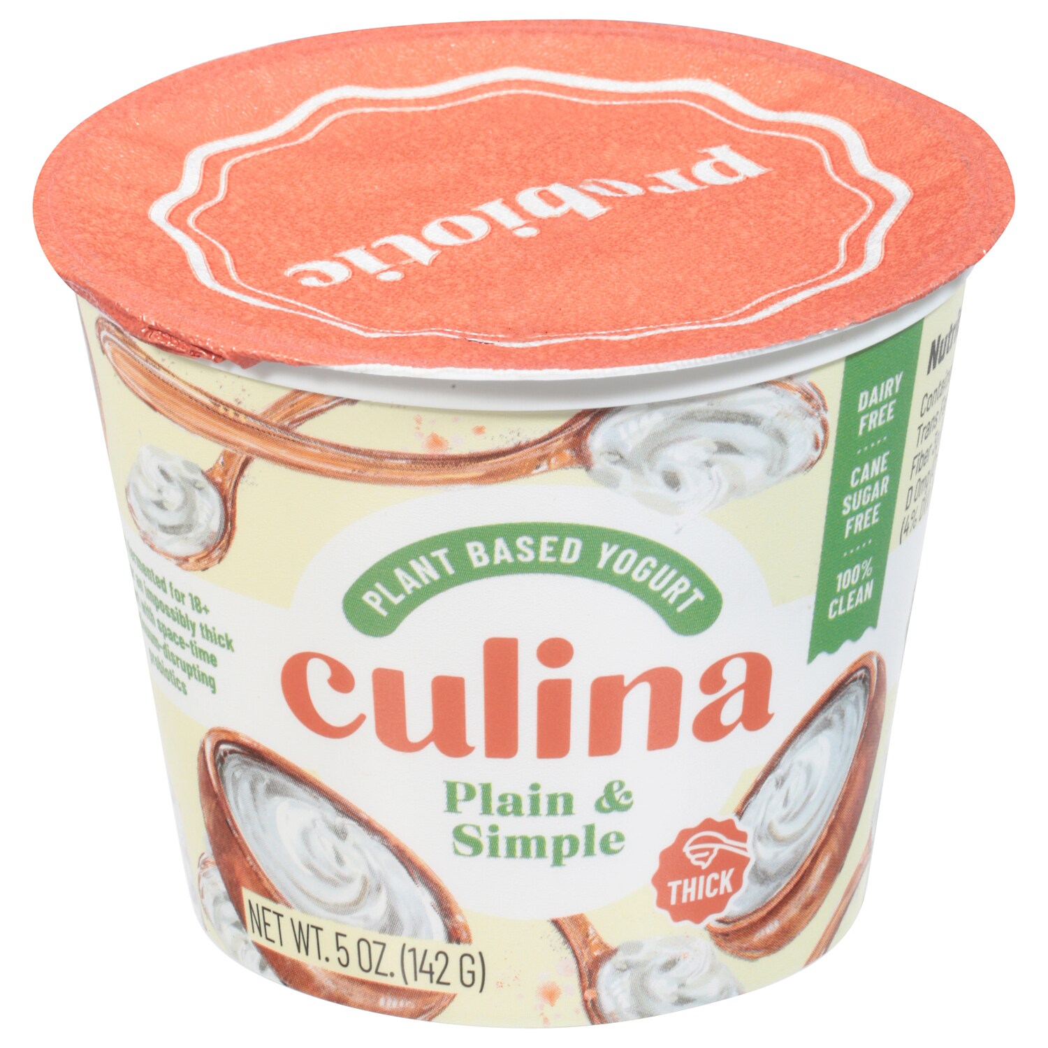 Culina Dairy-Free Yogurt, Plain & Simple