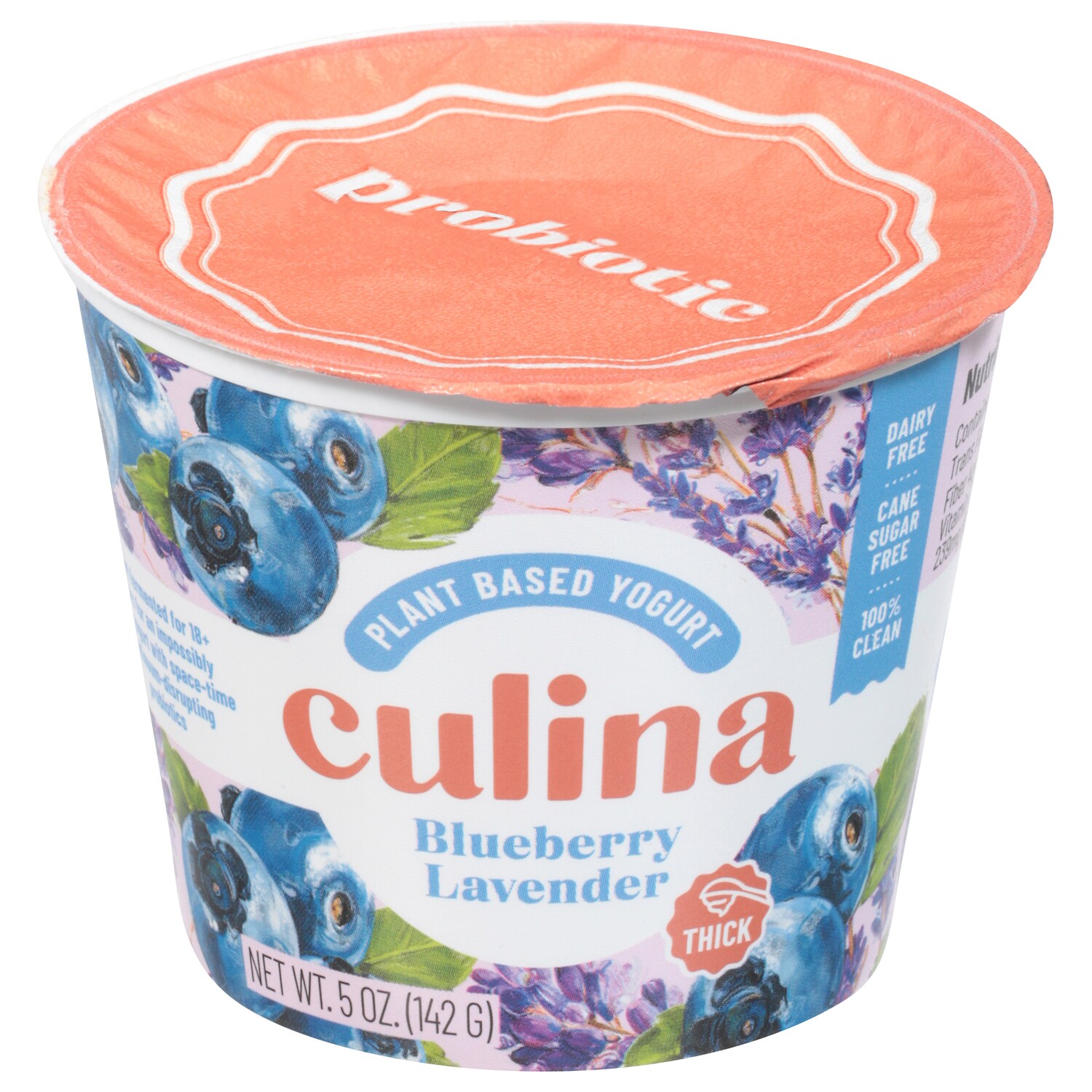 Culina Dairy-Free Yogurt, Blueberry with Hint of Lavender