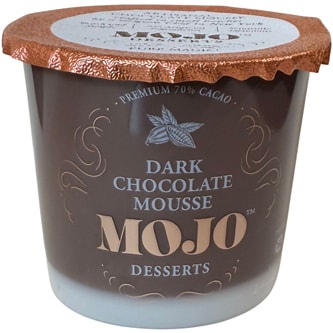Mojo Desserts Premium Mousse, Dark Chocolate